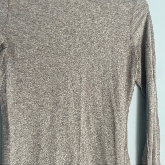 Vince Favorite Turtleneck Beige | Tan Cotton Blend - Picture 2 of 8